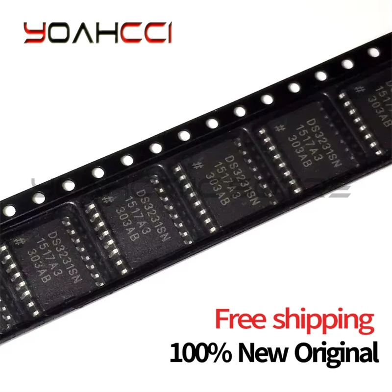 

(10-100piece)100% New DS3231 DS3231SN sop-16 Chipset Original free shipping