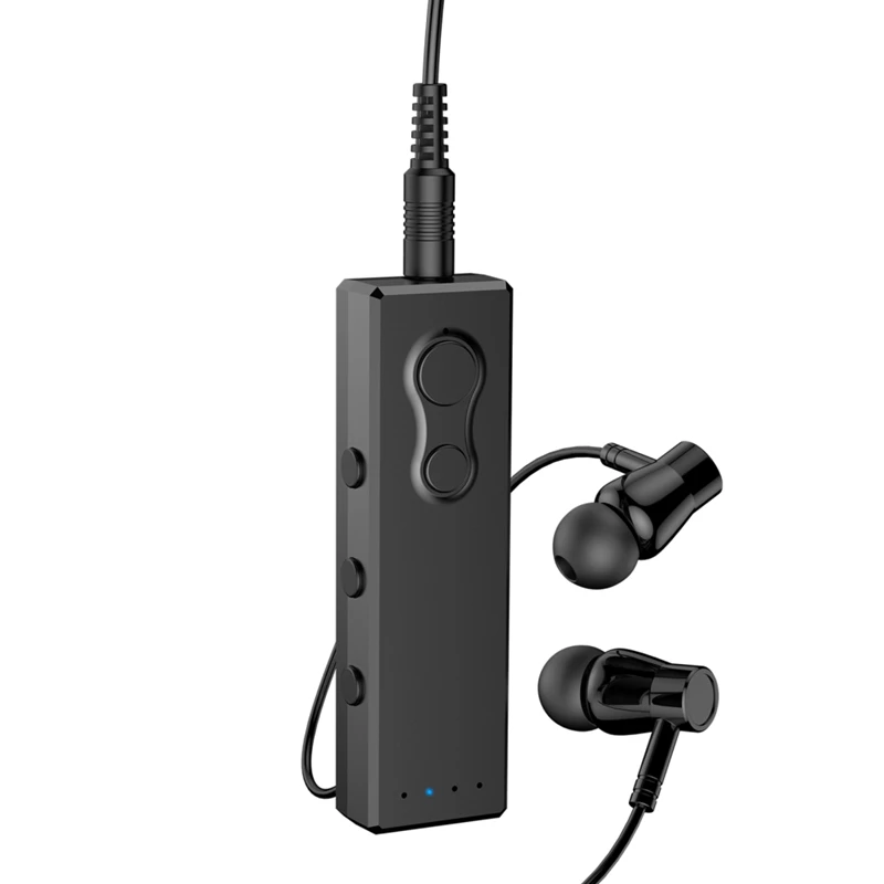 Bluetooth Headset 64-108Mhz Portable Sports Bluetooth 5.3 Radio Receiver With Earphones MP3 Player 3.5Mm Headphone