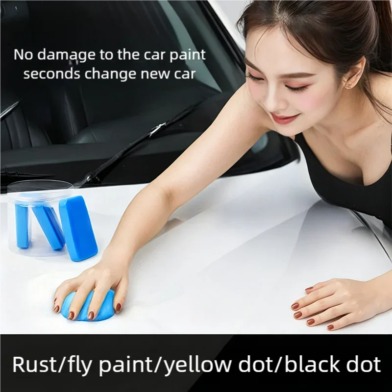 1‑10Pcs 100g Blue Fine Grade Magic Car Clay Bar Auto Detailing Cleaner Sludge Mud Stain Remover Car Paint Care Washing Detailing