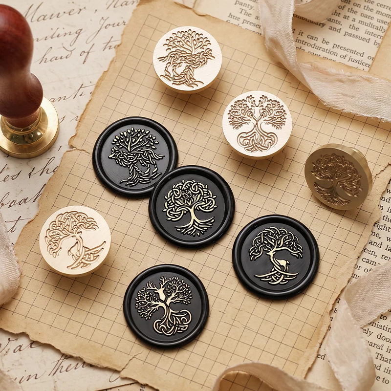 Wax Seal Stamp Set - Tree Series Wax Seal Stamp Set