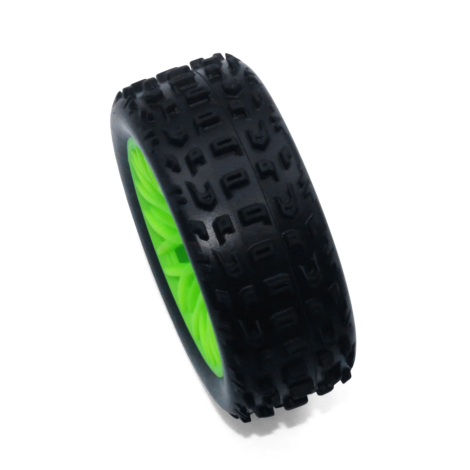 Arrma Grom 1/18 Tire Upgrade Kit 67mm Rubber Tires 4 Pieces 12mm Hex Suitable for Typhon Grom and Other 1/18 Models