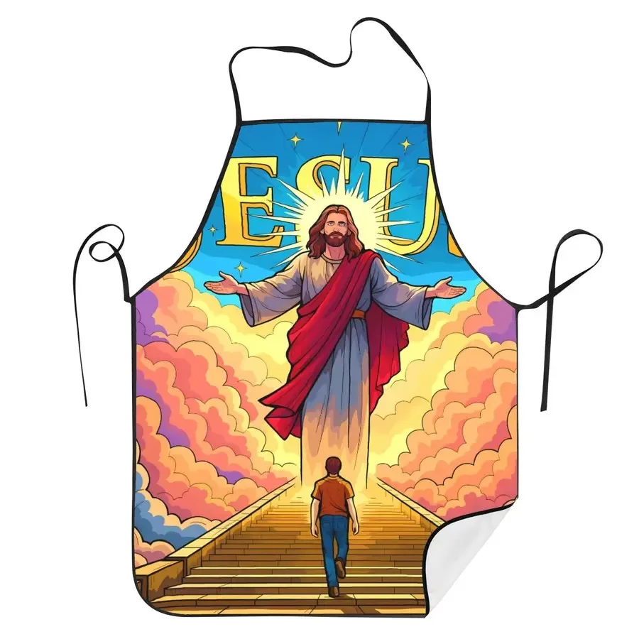 

Jesus Creative Sesign Kitchen Apron