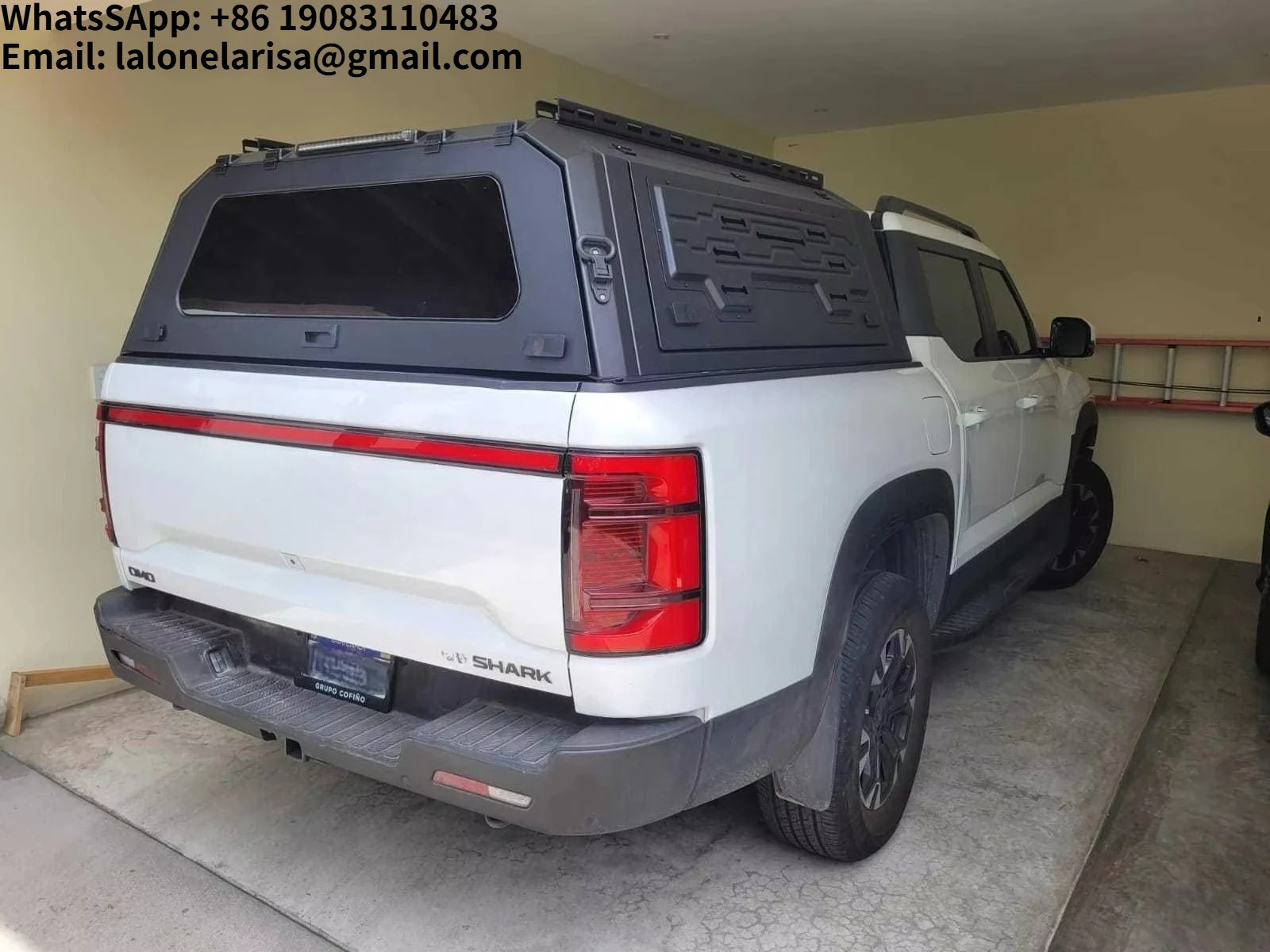 

4x4 Aluminum Waterproof Business Style Protection Hardtop Topper Canopy BYD Shark 6 Pickup Truck Bed Camper Truck 2020- Easy