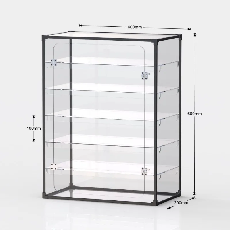for Keyboard Display Stand Acrylic Storage Box Multi Layer Collection Cabinet Desktop Rack