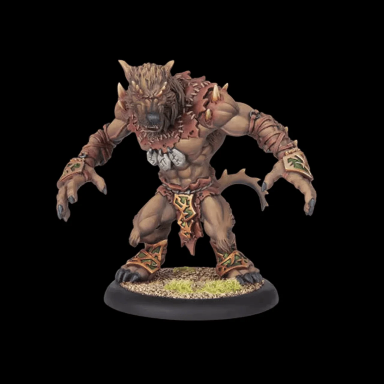 Resin-Modellbausatz, GK, Werwolf-Krieger, unbemalt (einschließlich Basis)