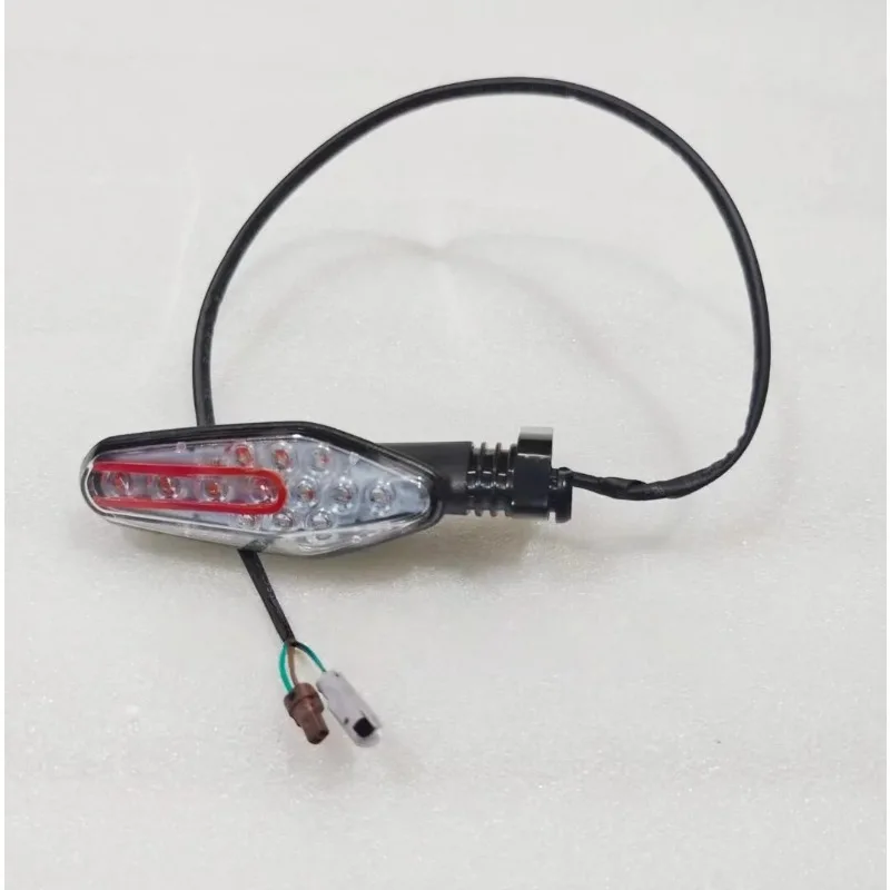 LED Turn Signal Lights For QJMotor SRK550S TRK552 QJ500GS-7A Front Rear Left Right Indicator Lights