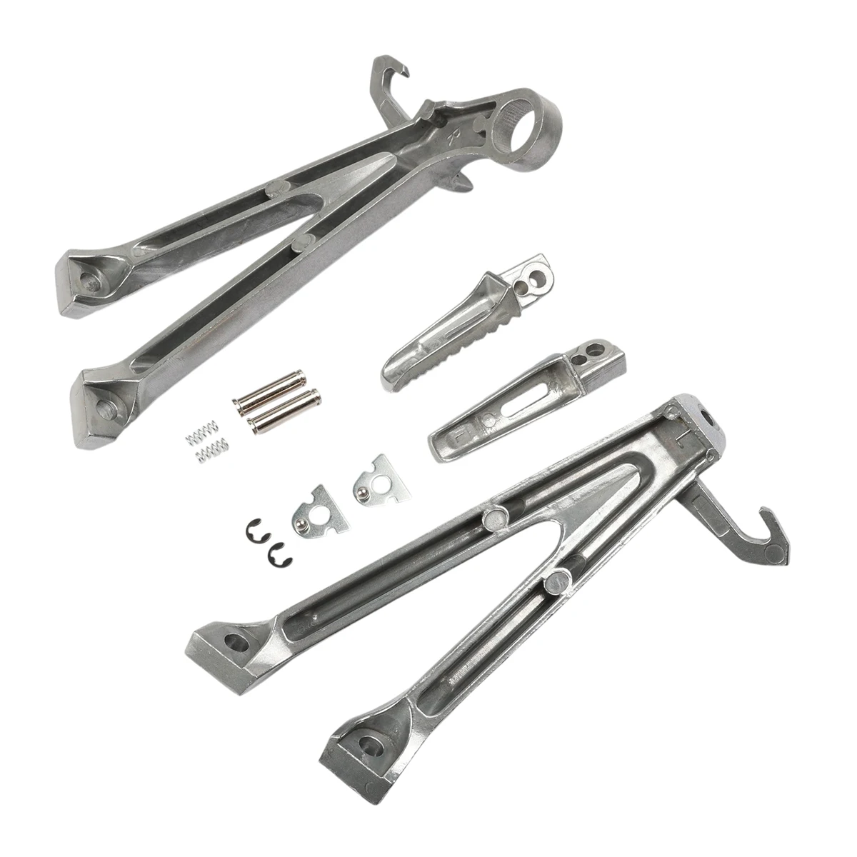 Motorcycle Rear Passenger Foot Pegs For Suzuki GSXR600 750 2011 2012 2013 2014 2015 2016 2017 2018 2019 2020 2021 2022 2023 2024