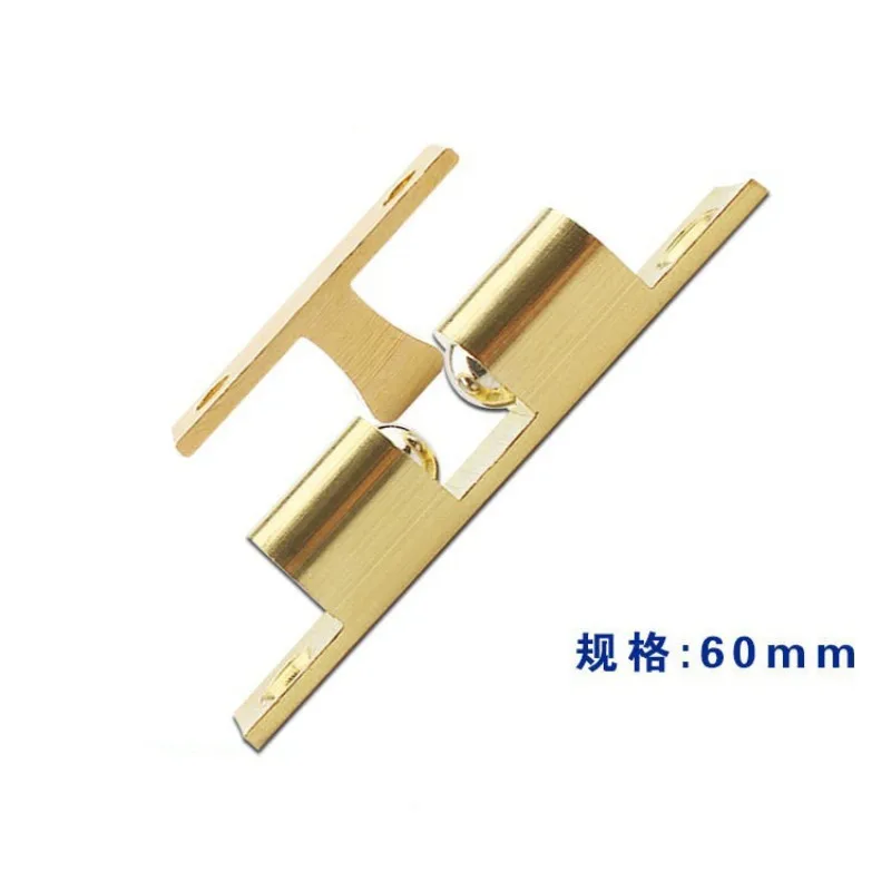 Non-magnetic Brass Cabinet Catch, Spring Ball Latch for Wardrobe & Cabinet Door
