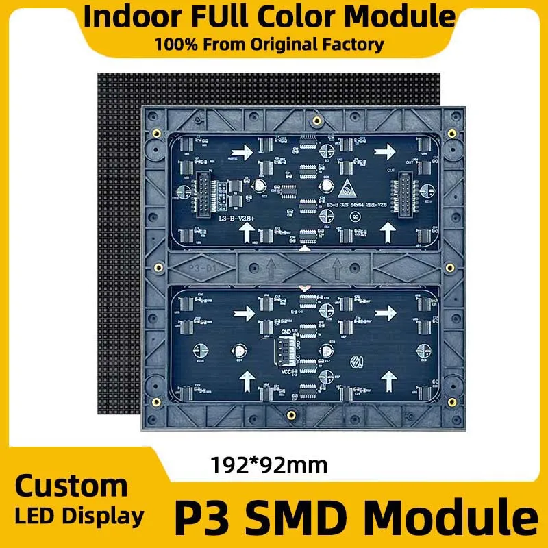2pcs-lot-led-display-module-indoor-ful-colour-smd-p3-led-digital-signage-led-video-wall-hd-tv-animation-pixel-hub75-led-panel