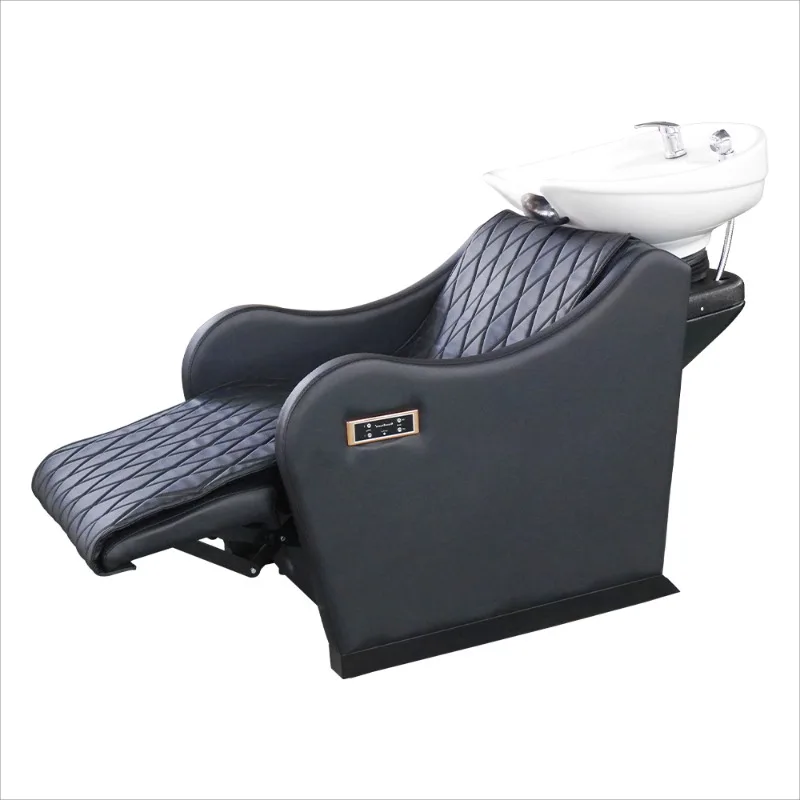 Factory Direct Sale Customized Luxury Electric Shampoo Bowl and Chairs Salon Sink for Hair Washing Chair