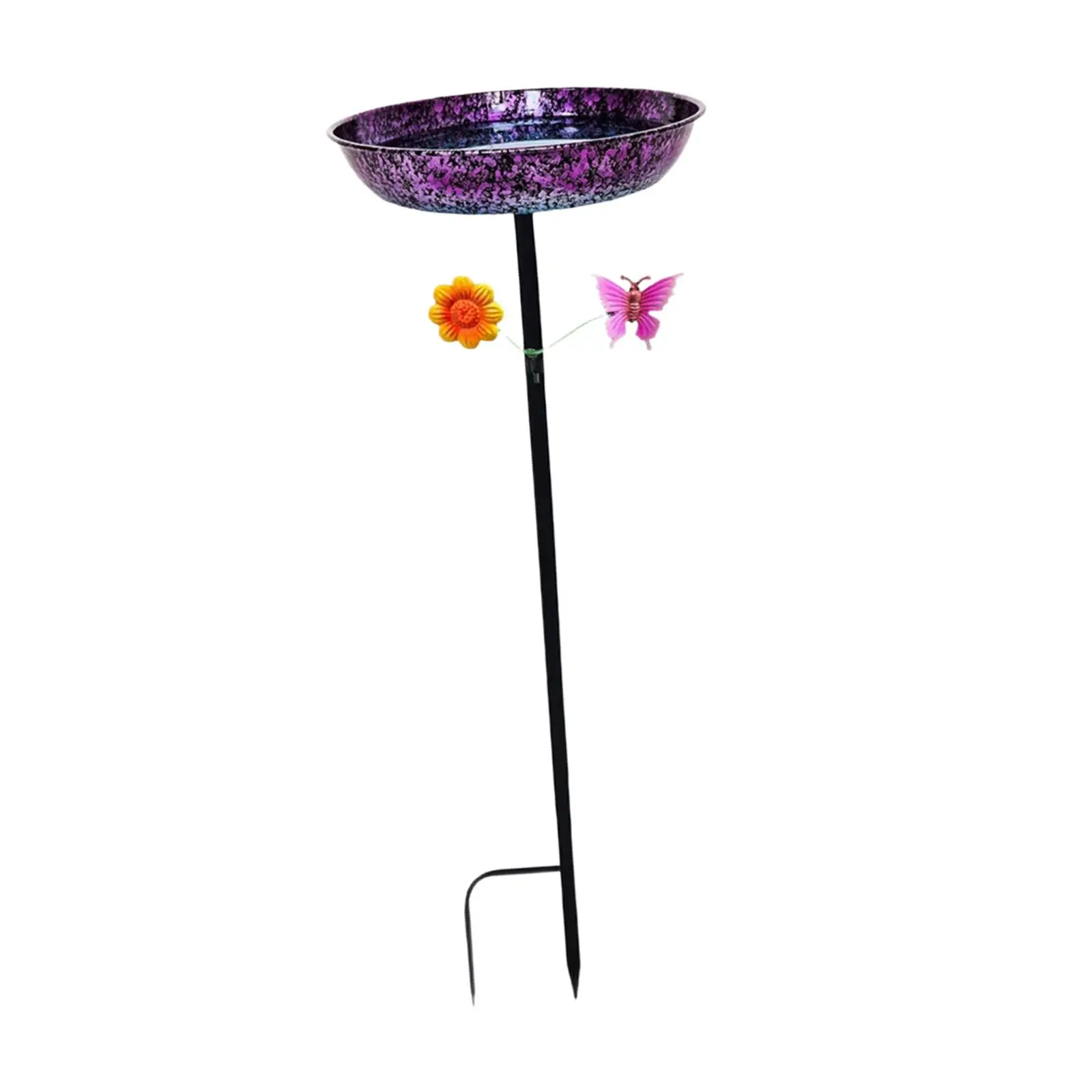 Bird Bath Bowl Garden Birdfeeder Versatile Heavy Duty Sturdy Outdoor Birdbath for Yard, Courtyard, Outside, Patio, Decoration