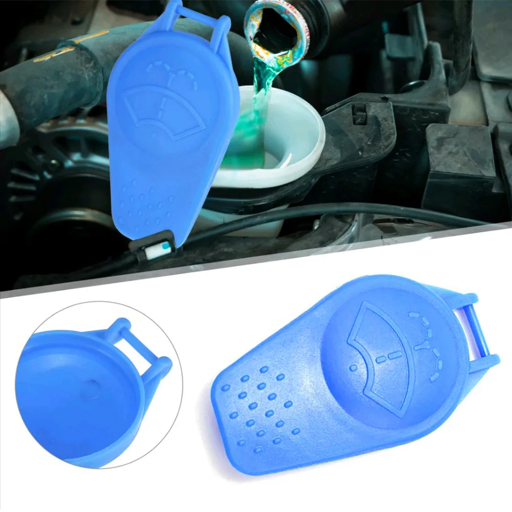 1Pc Car Windshield Washer Fluid Reservoir Tank Bottle Cap Lid Wear Parts for Ford Focus C-Max Kuga Mondeo 4 S-Max Galaxy WA6