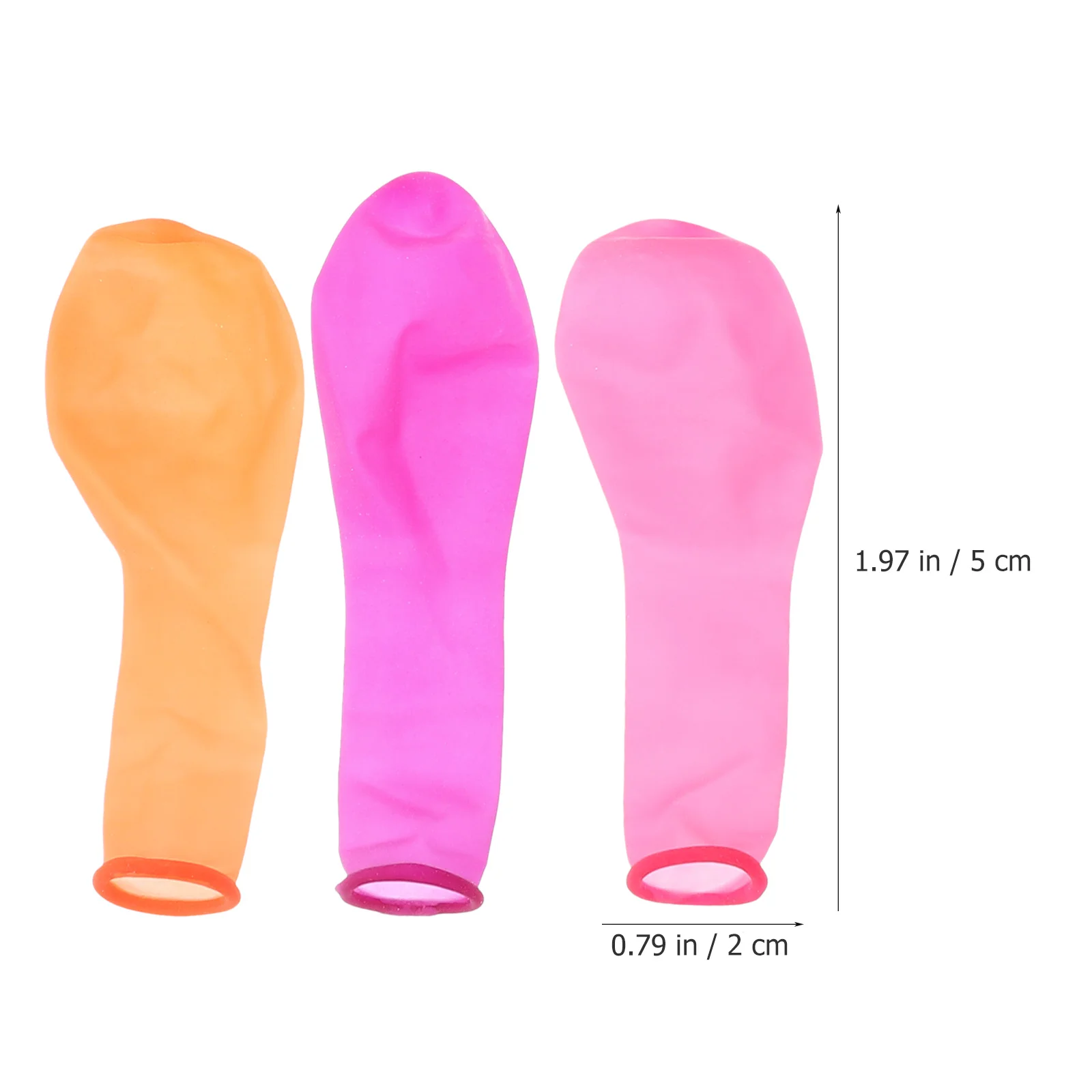 

500Pcs Colorful Fluorescent Latex Water Balloons Small Summer Pool Games Water Fight Interactive Balloons for