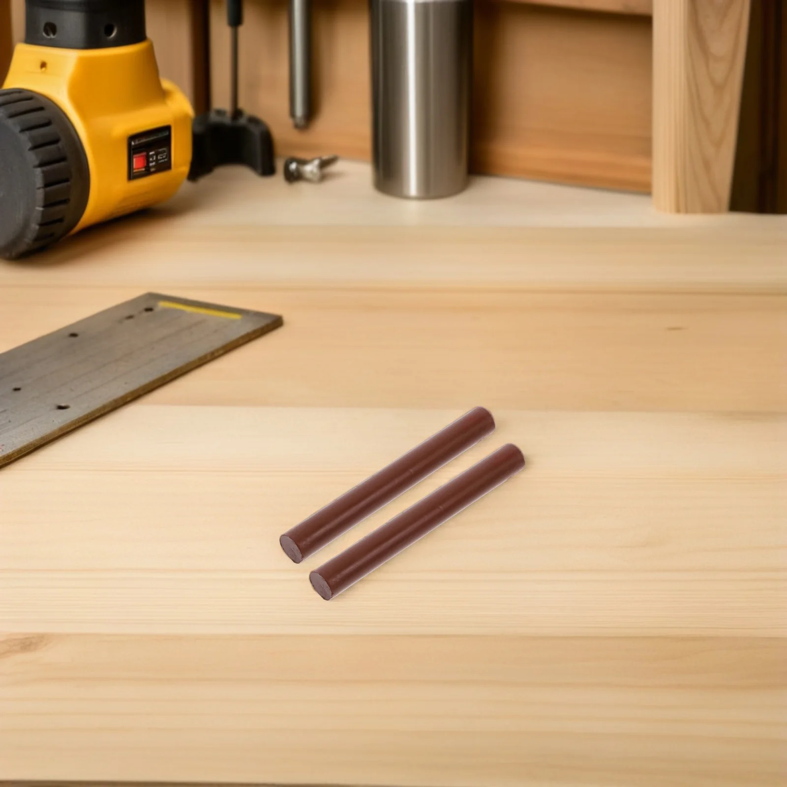 

4Pcs Wood Furniture Repair Crayons Wax Filler Sticks Touch Up Scratches Holes on Floors Tables Cabinets Doors Wood Filler Sticks