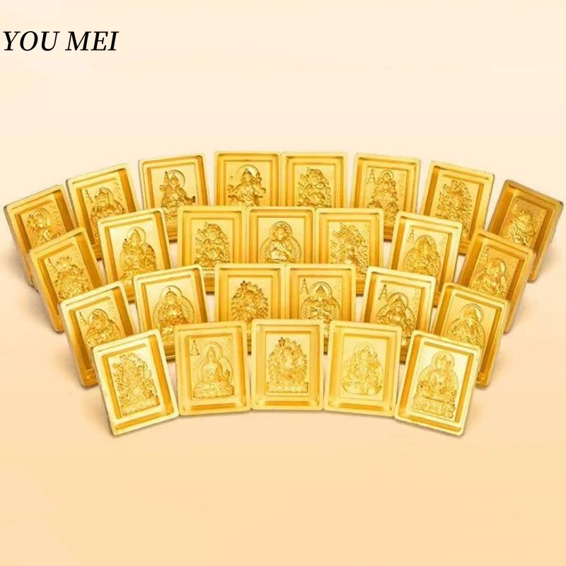 

Buddha Figures Making Molds,Copper Religious Casting Tools,Multiple Shapes Exquisite DIY Clay Mold Tibetan Buddhist Items Crafts
