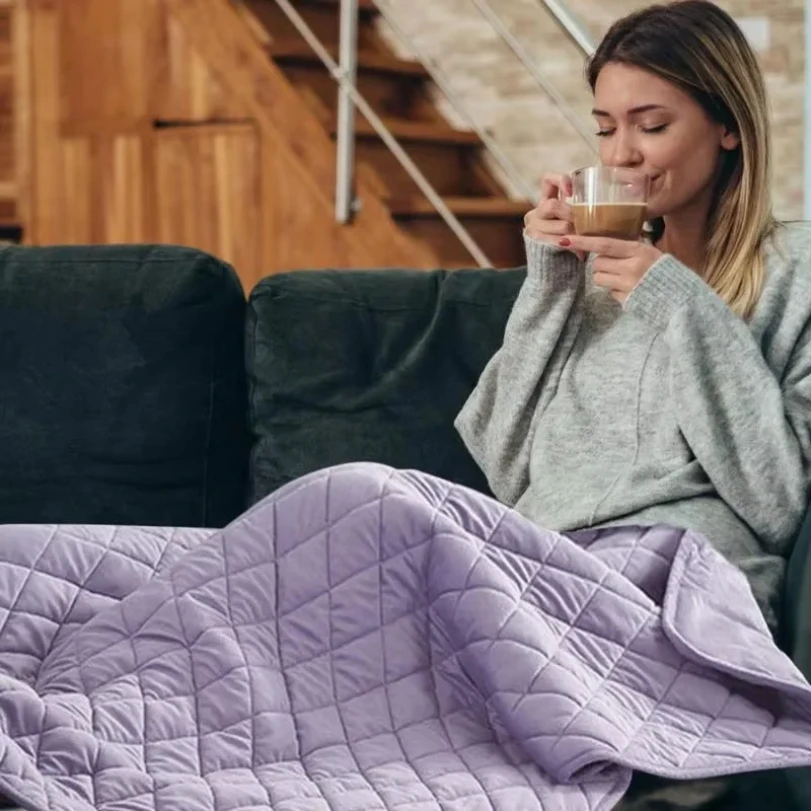 USB Heated Shawl Blanket 3 Temperature Levels Washable Portable Electric Heating Wrap Winter Warmer For Office Bed Sofa Home