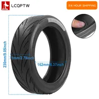 10x2.5 Tubeless Jelly Tires For Segway Ninebot E-Scooter F2 F2Plus F2Pro F30D F40D KickScooter Front Rear Wheel Tire Parts