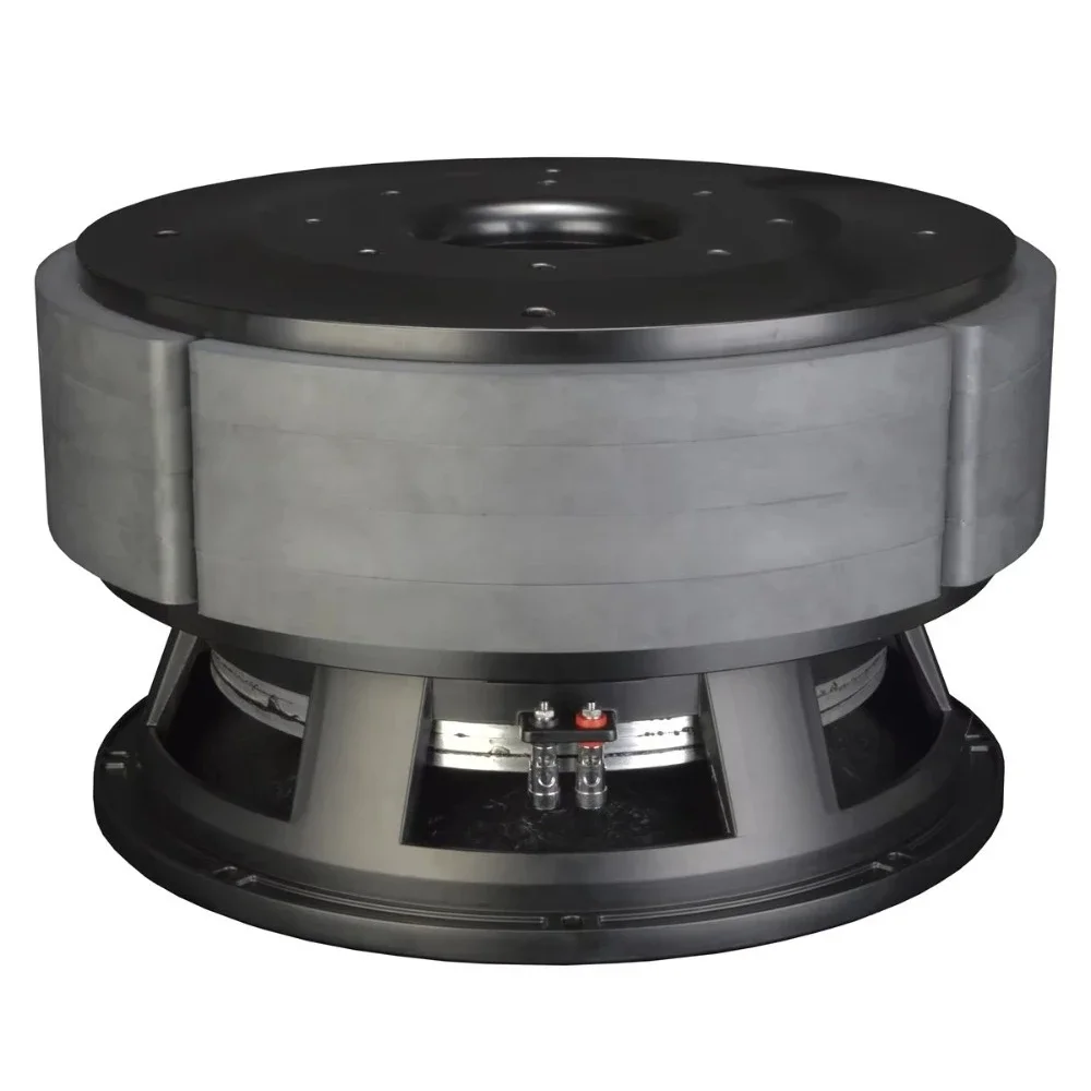 Professionalaudio loudspeaker 6000 watts, up to 15 inches 3000 watts RMS 7 inches voice coil 400 mm 4-layer ferrite magnet audio