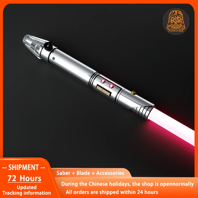 

PunkSaber Lightsaber Neopixel Jedi Laser Sword Heavy Dueling Sensitive Smooth Infinite Changing Hitting Sound Light Saber Toys