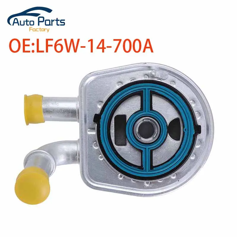 Nuevo enfriador de aceite de motor para Mazda 3 5 6 CX-5 CX-7 LF6W-14-700A LF6W14700A accesorios de coche