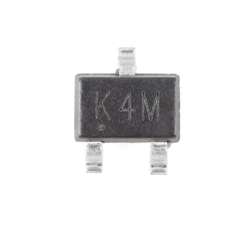 50pcs Original genuine NPN digital transistor MMST5401 K4M SOT-323 150V 600mA PNP transistor