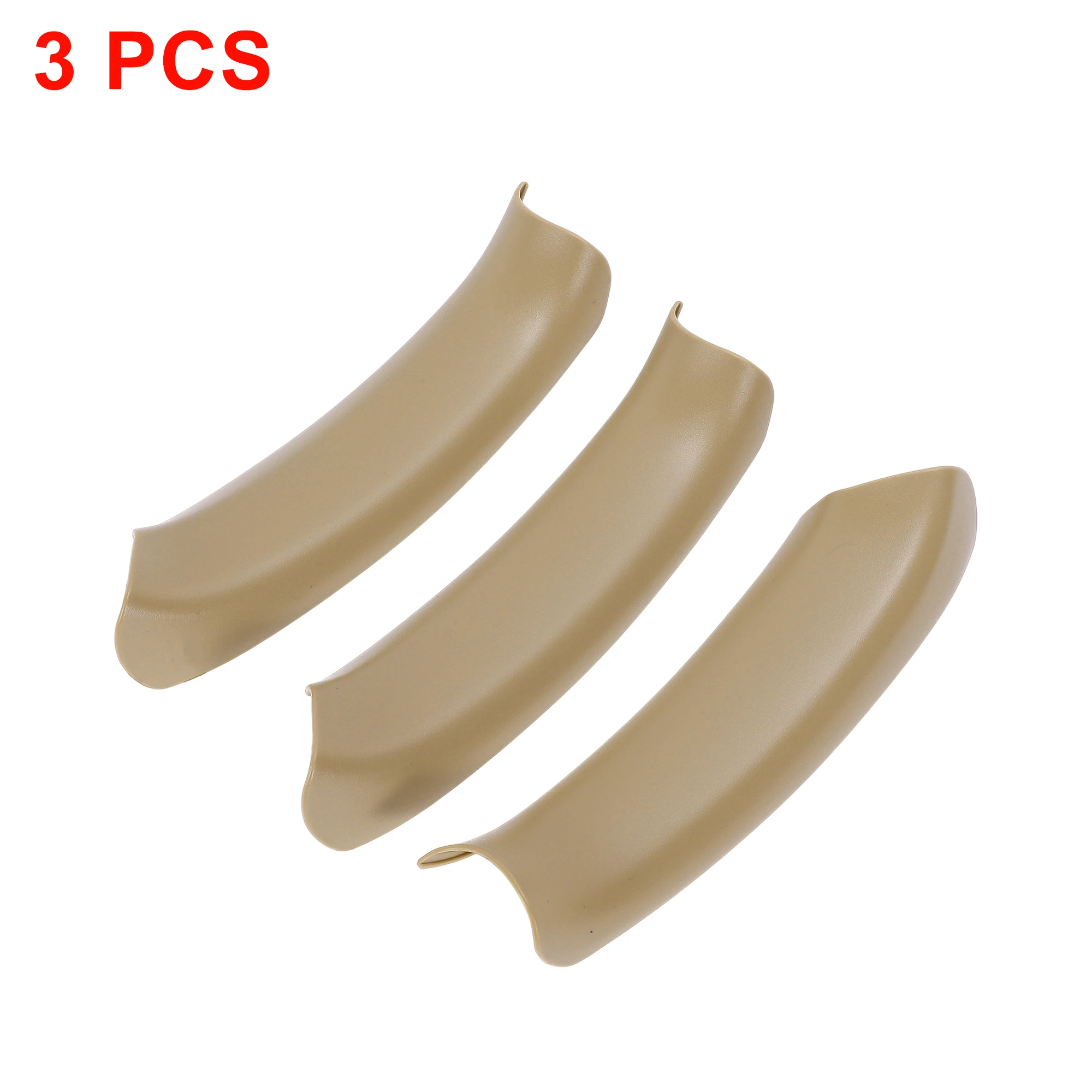 UXCELL Front Passenger Side Door Panel Handle Pull Trim Cover for BMW X3 F25 2010-2016 Beige