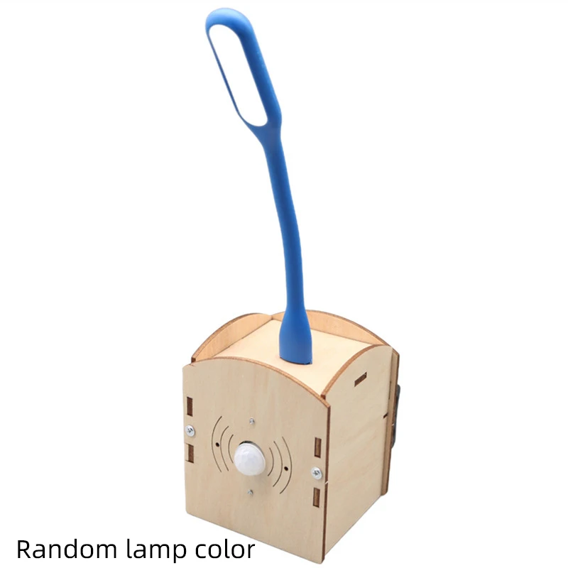 Bricolage veilleuse à détection humaine bricolage Kit d'expérimentation scientifique et modèle éducatif jouet physique Science jouets pour enfants cadeau jouet