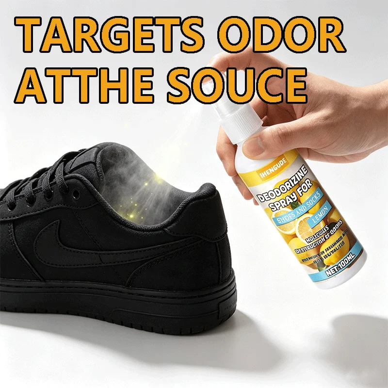 Shoe Deodorizer Spray 50ML Odor Neutralizer For Sneakers Boots Socks Foot Freshener