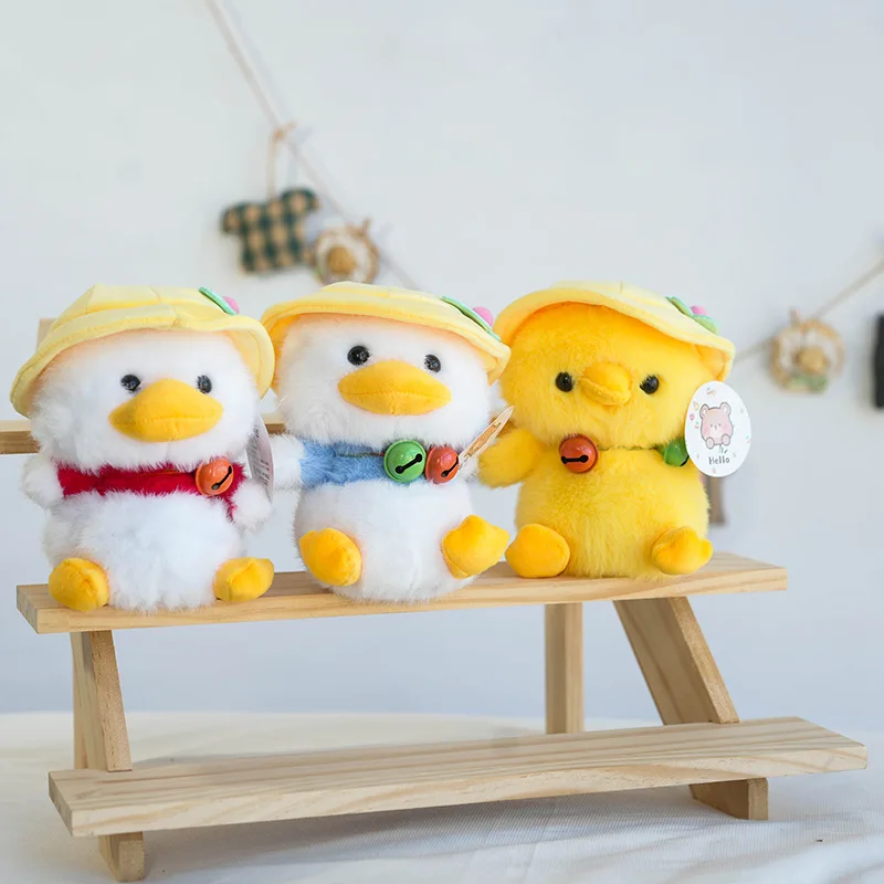 

8 шт., оптовая продажа, плюшевая игрушка Xianglinger, настольная кукла-компаньон - мягкая милая панда и пингвин - 17-20 см, подарок для всех возрастов