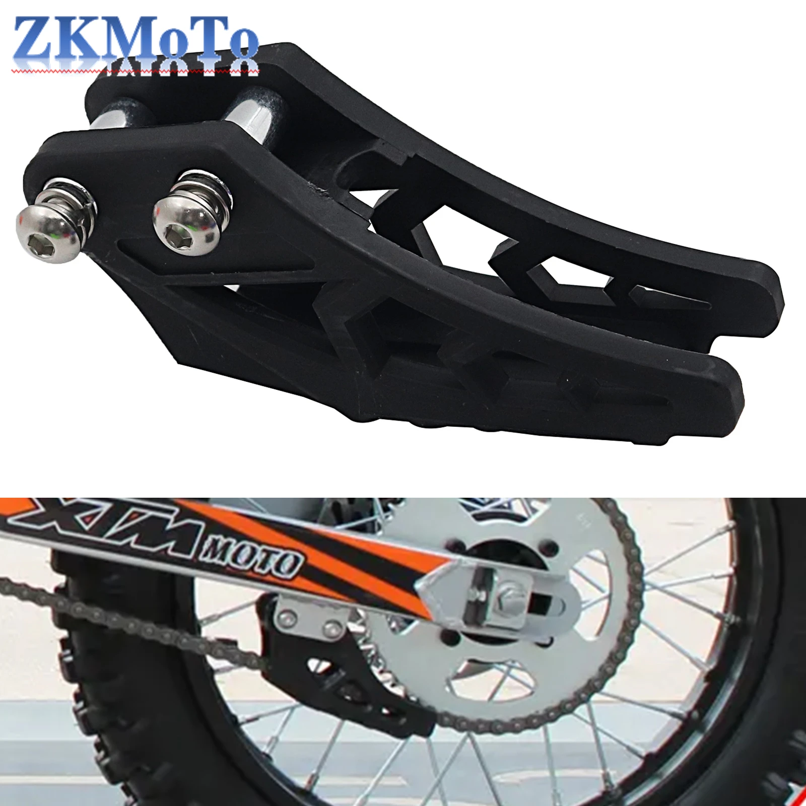 Motocicleta Cadeia Guia Guarda Acessórios, Protetor para CRF, YZF, KXF, RMZ, KLX, DR, CRF, 250, ZBSE, Bosuer, Dirt Bike, Motocross