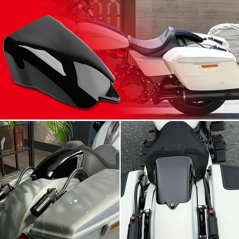 Motorcycle rear cover with extended hump rear seat cover fairing for Harley Davidson CVO Avenue highway Glide gliding 2023-2025