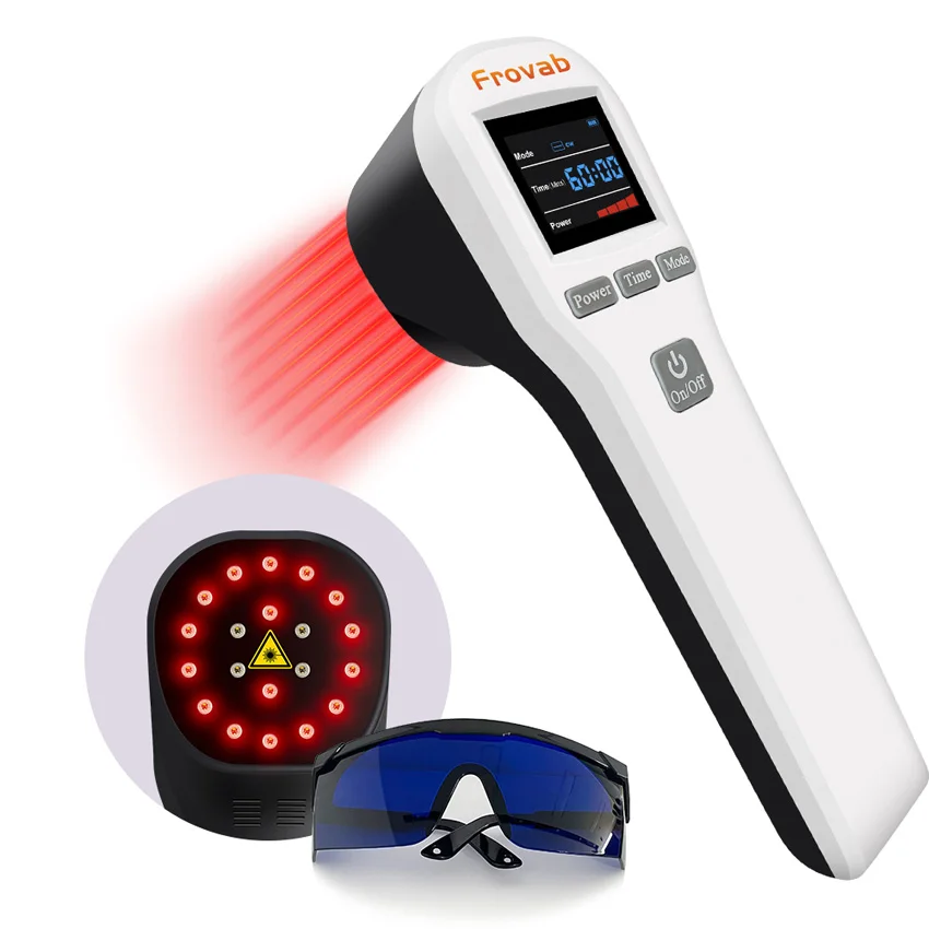 

LLLT Low Level Laser Therapy Cold Laser Therapeutic Device Arthritis Physicaltherapy Equipment for Human Pet Pain Relief