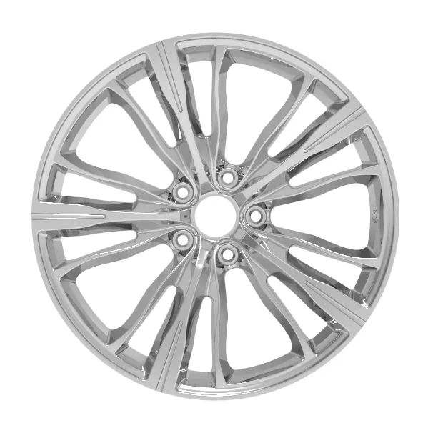 Customized Monoblock Wheel 20 Inch Brushed Silver Polished Lip Forged Wheel