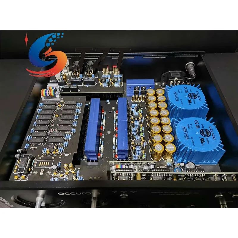 TZT HPA-A550 مضخم ضوت سماعات الأذن المتوازن بالكامل 2x25VA محول لمضخم التشويه المنخفض من TALEMA 115 فولت/230 فولت