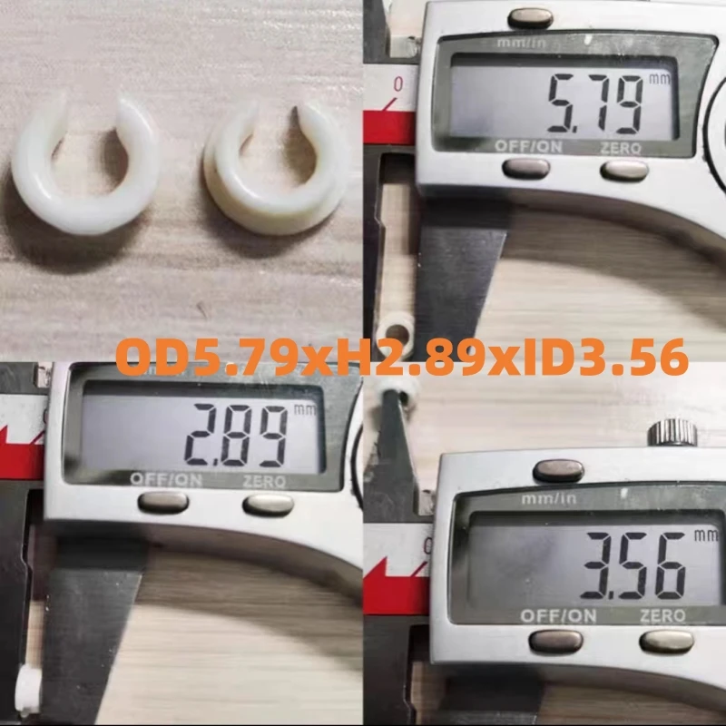 Qipang Ceramic C-shaped Thread Threading Wear-resistantU-shaped Opening Porcelain Eye  ceramic eyelet