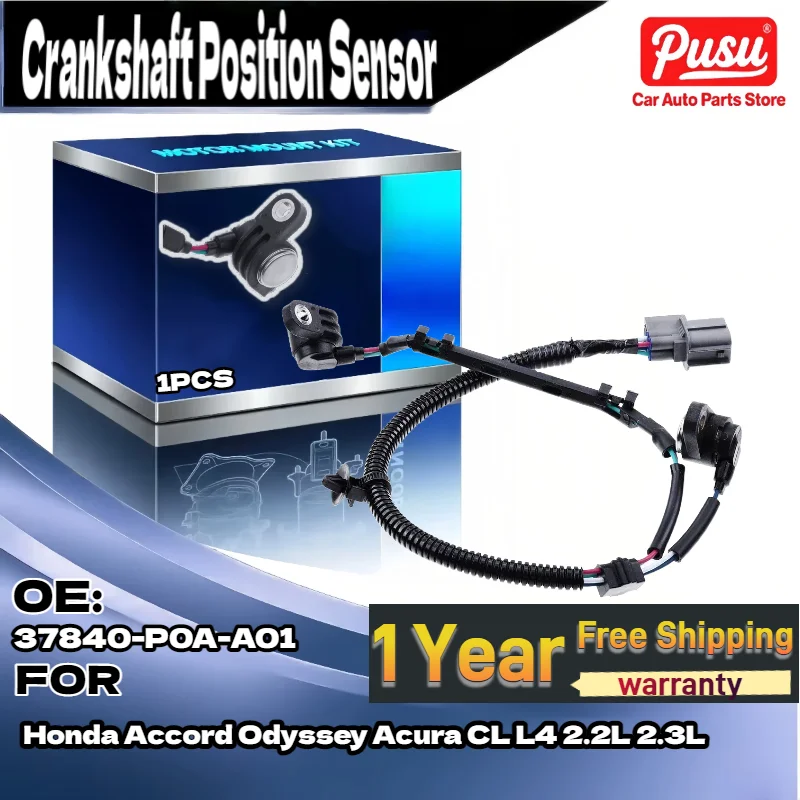 

Engine Crankshaft Position Sensor for Honda Accord Odyssey Acura CL L4 2.2L 2.3L OE 37840-P0A-A01