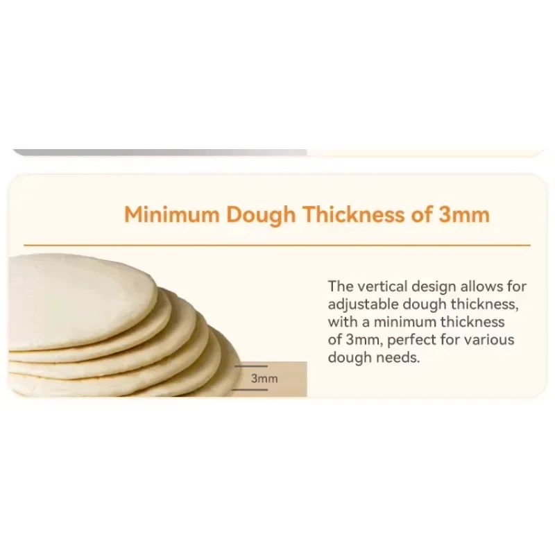 Vertical Dough Sheeter Machine for Baking Pastry Equipment with Competitive Price