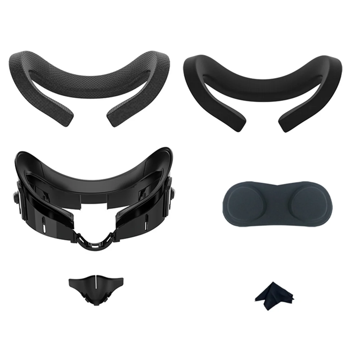 Adjustable Size VR Interface Bracket for 3 Face Cover with Anti-Light Nose Pad