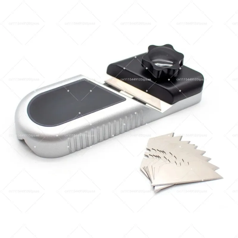 Manual 45° Double Slot Gypsum Board V Bevel Trimming Equipment Woodworking Angle Planer