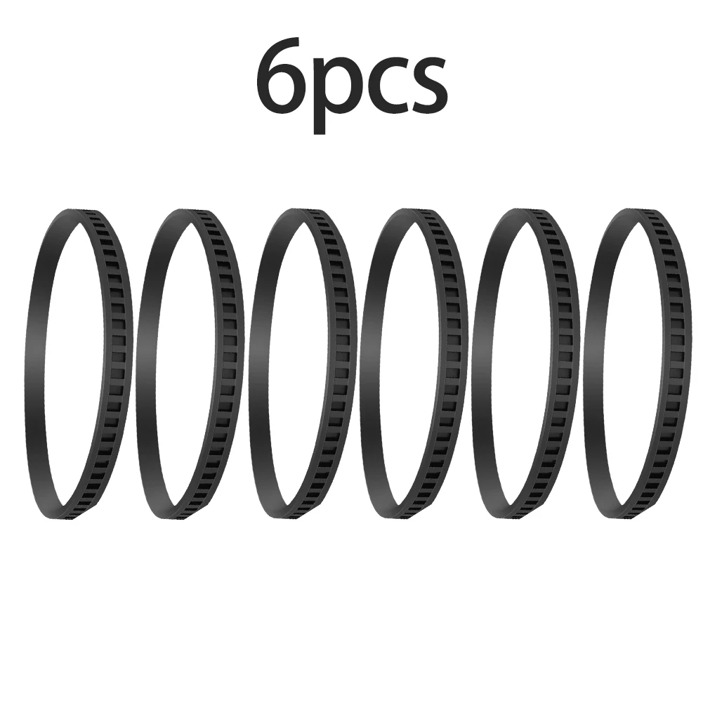 For Band Saws Blade Pulley Tire For Woodworking Replacement Blade Pulley Tire Maintains Blade Tracking 6 Pieces In Package