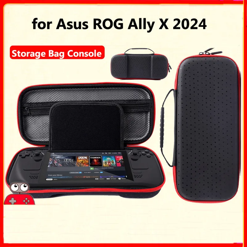 Hard Carrying Case Bag Shockproof Protective Travel Case Storage Bag  for Asus ROG Ally  X 2024 Console Accessories