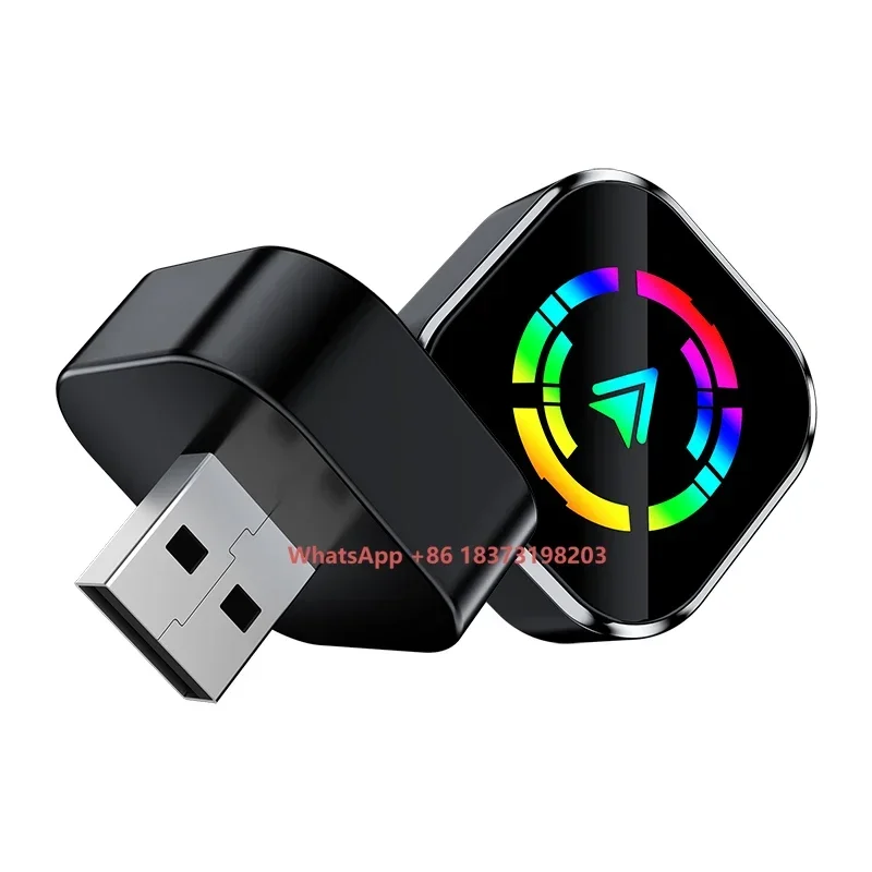 

New Arrival Wired to Wireless 2 in 1 Wireless Carplay & Android Auto Dongle