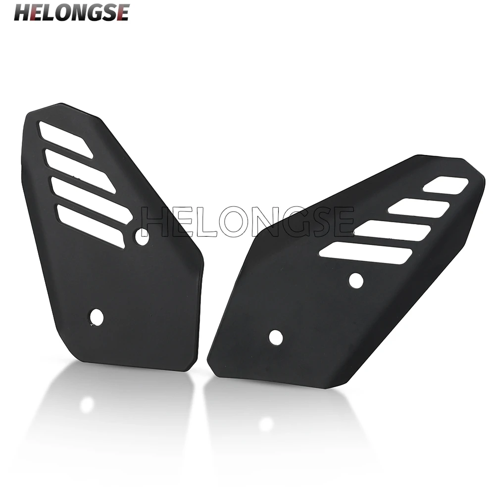 Foot Peg Pedal Heel Plates Cover For YAMAHA MT-07 XSR700 2016-2026 FZ07 MT07 TRACER 7GT TRACER700 Rear Footrest Protective Guard 3