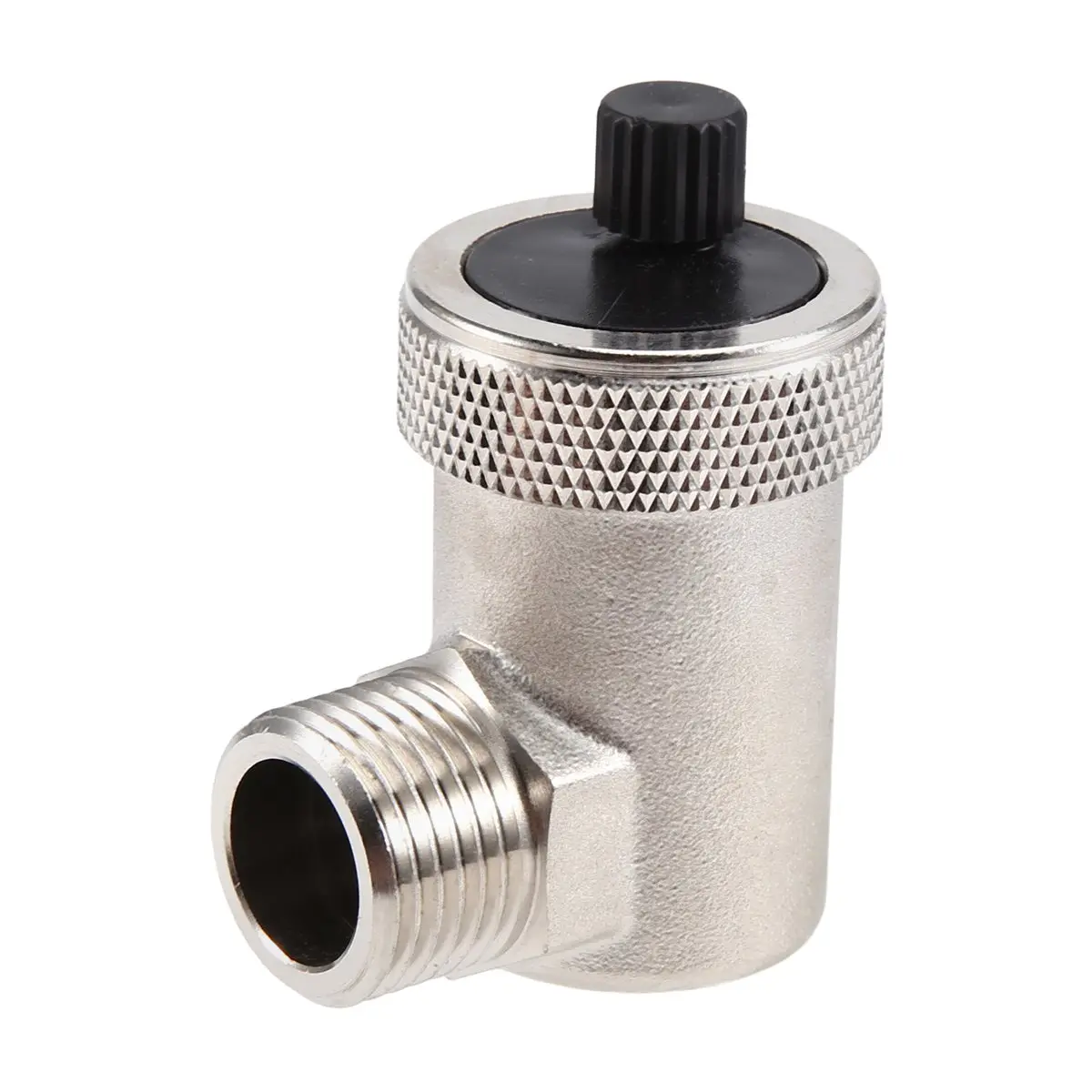 A95G Automatic Quick Bleeder G1/2 Brass Bleed Valve Bleeder External Thread Pressure Relief Valve for Water Heating HVAC