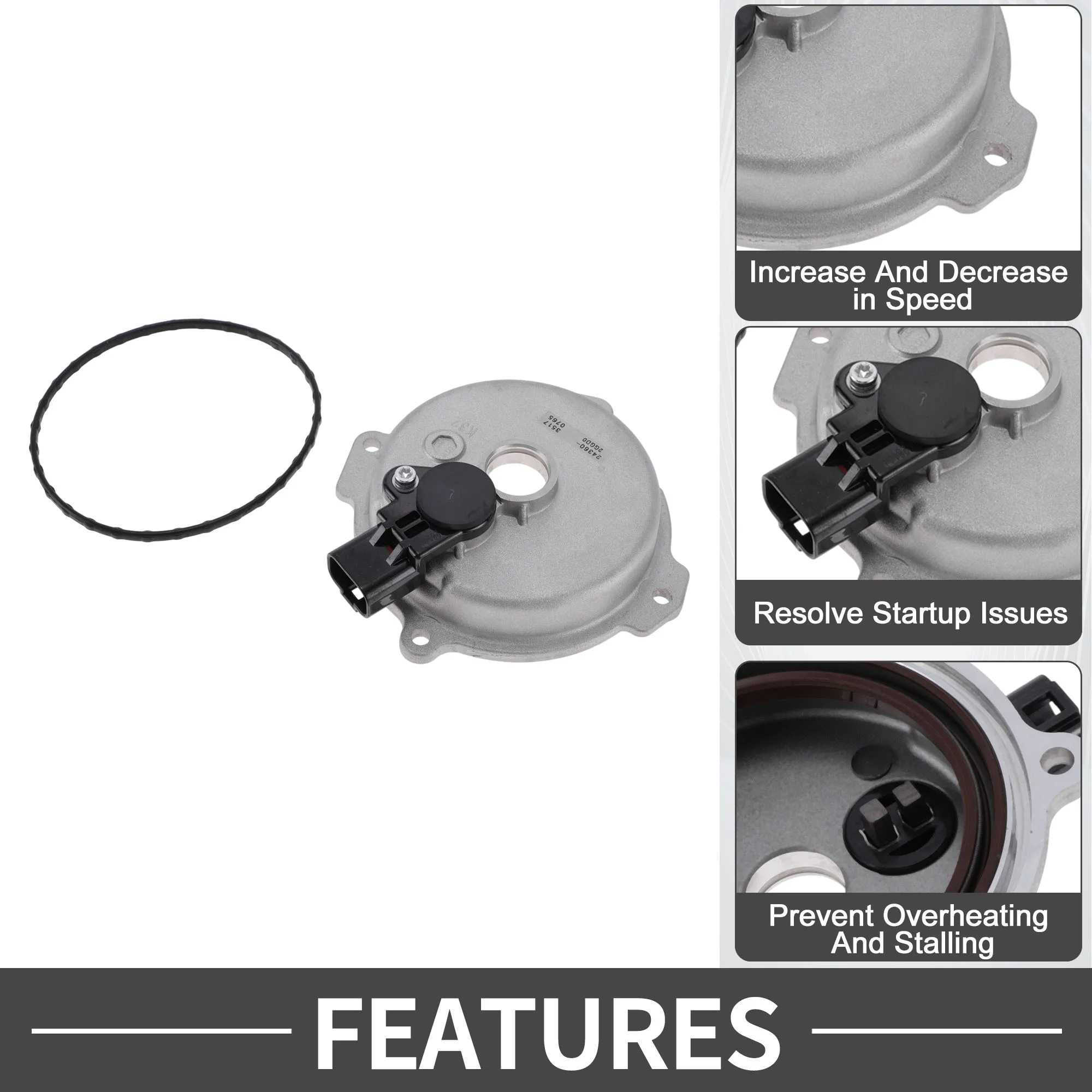 UXCELL No.24360-2GGD0 Sensore di posizione albero a camme per Hyundai Santa Fe Sport 2.0L 2.4L