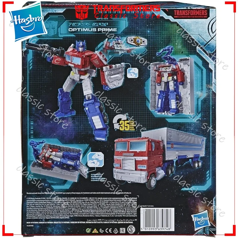 Auf Lager Classic Transformers Toys War for Cybertron:Earthrise WFC-E11 Optimus Prime Cybertron Autobots Actionfiguren Geschenke