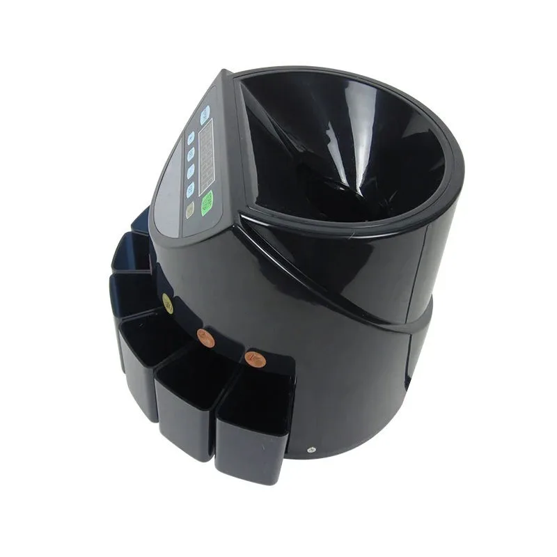 XD-9002 (Can Customized )electric Coin Sorter Led Display Digital Automatic Electronic Coin Counter Sorter Machine 220V/110v
