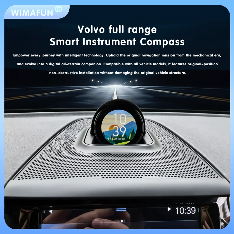 Center Smart Panel Modification Volvo XC60 2018-2024  Kit Multi-Function Mid-Bass High-Pitch No-Damage Installation for Enhanced