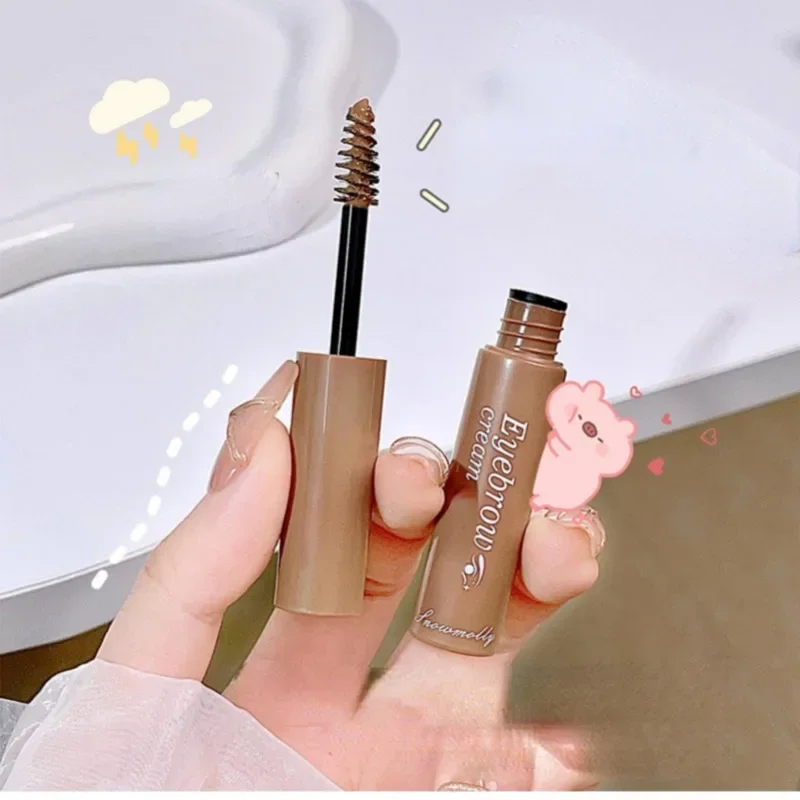 1PC Waterproof Eyebrows, Precise Application, Gentle and Light Texture, Eyebrow Cream with Brush, Mother's Day Gift