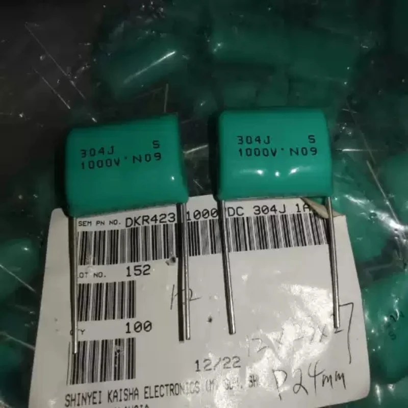 Japan Shinrong SHINYEI 1000V0.3UF Generation 0.33UF Thick Copper High Voltage Thin Film Capacitor Pin Distance 24MM